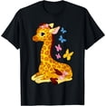 thumbnail image 1 of Funny Giraffe Drawing Forest Ranger Cool Mom Softstyle Unisex T-Shirt, 1 of 5