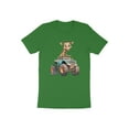 thumbnail image 1 of Funny Giraffe Driving Monster Truck Safari Gift Men Women T-Shirt Safari Giraffe Driver Birthday Holiday Presents Tshirt, 1 of 10