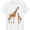 thumbnail image 1 of Funny Giraffe Lover Softstyle Unisex T-Shirt,White Color,Size YS, 1 of 5