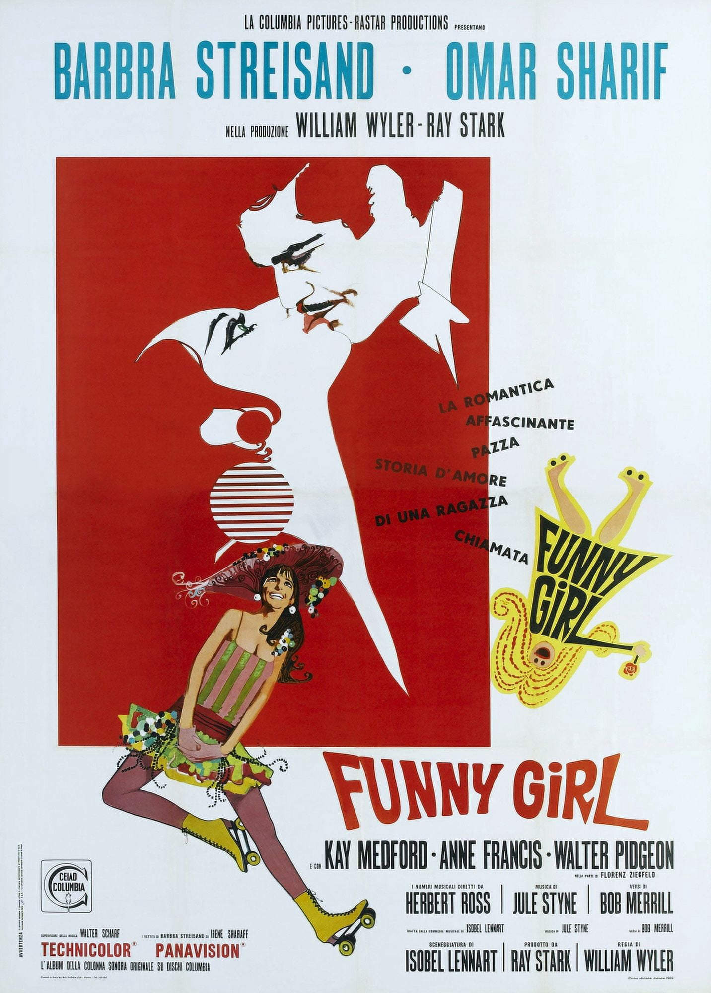 Funny Girl Canvas Art - (24 x 36)