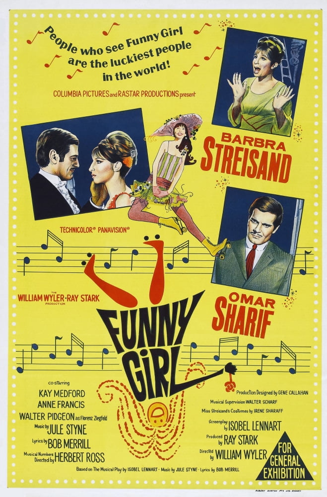 Funny Girl Canvas Art - (24 x 36)