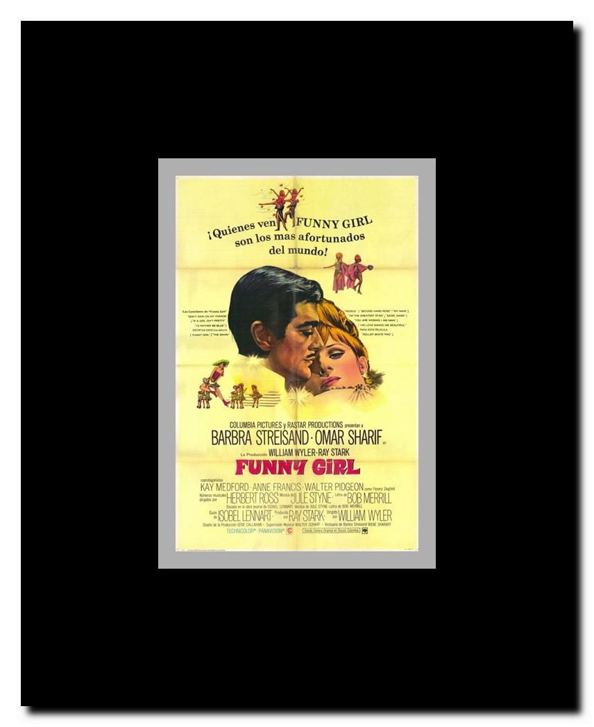 Funny Girl Framed Movie Poster