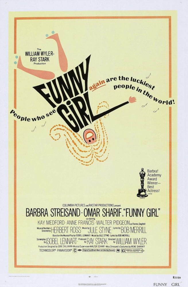 Funny Girl U Canvas Art -  (24 x 36)
