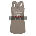 thumbnail image 1 of Funny Girls Gone Wine Ladies Racerback Tank Top-Warm Grey-XL, 1 of 4