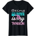 thumbnail image 1 of Funny Girls Upside Down is my Normal Gymnastics Gift T-Shirt, 1 of 3