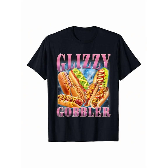 Funny Glizzy Gobbler Meme Hilarious Hot Dog Glizzy Lovers T-Shirt