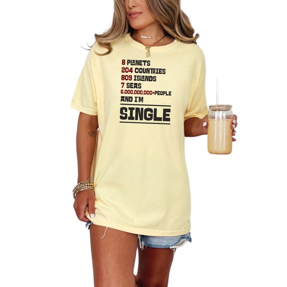 Funny Global Statistics Makes You Laugh, Single Quote, Butter Comfort Colors T-Shirt, 2XL