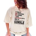 thumbnail image 1 of Funny Global Statistics Makes You Laugh, Single Quote, Ivory Comfort Colors T-Shirt, Medium, 1 of 3