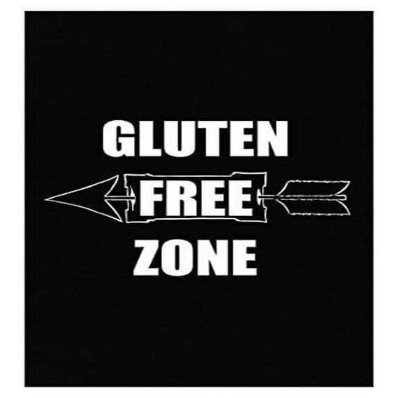 Funny Gluten-Free Zone Poster - Wall Decor Gift