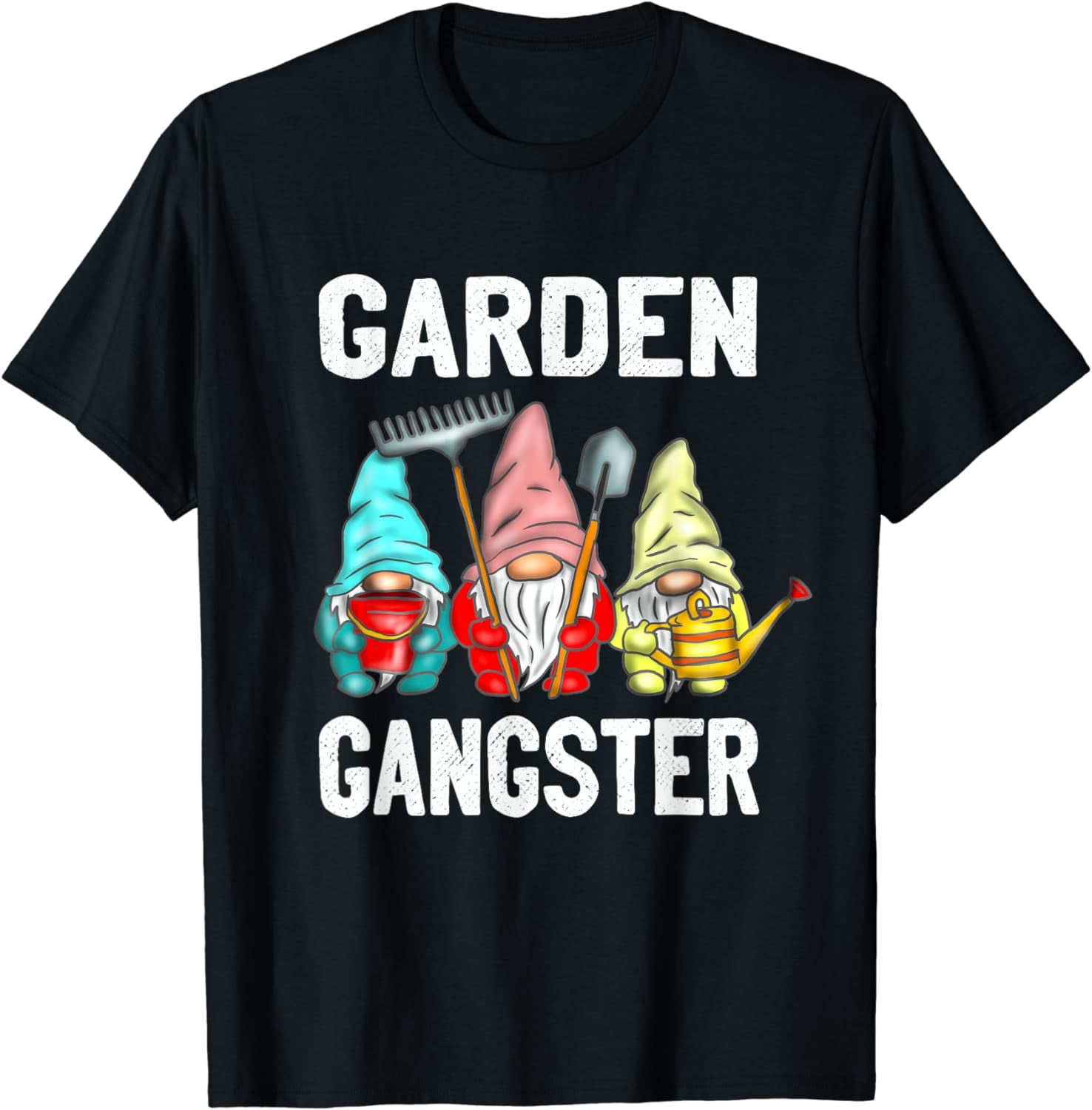 Howing Ain't Easy Shirt Garden Gangster Funny Gardener T-Shirt Happy  Birthday Shirts For Women, image size:1476x1500