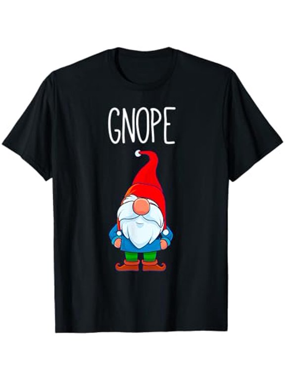 Funny Gnome Tomte Graphic T-Shirt for Garden Lovers and Gift Seekers