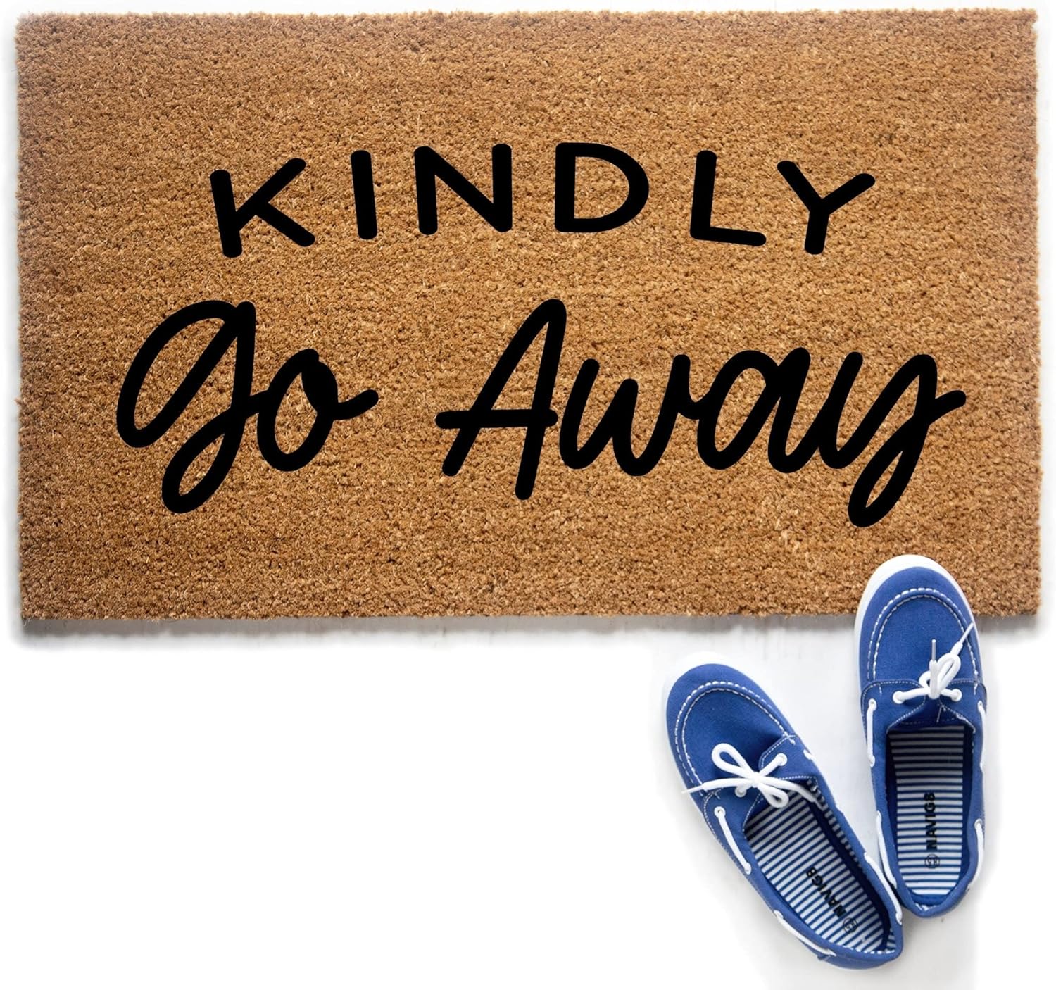 Funny Go Away Doormat Kindly Go Away Mat Anti Social Door Mat