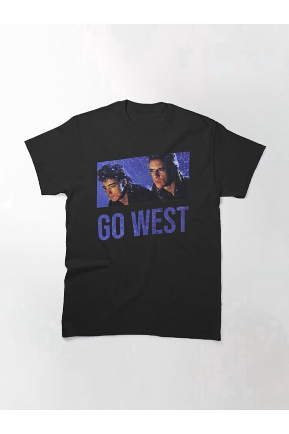 Funny Go West Logo T-Shirt size M-4XL