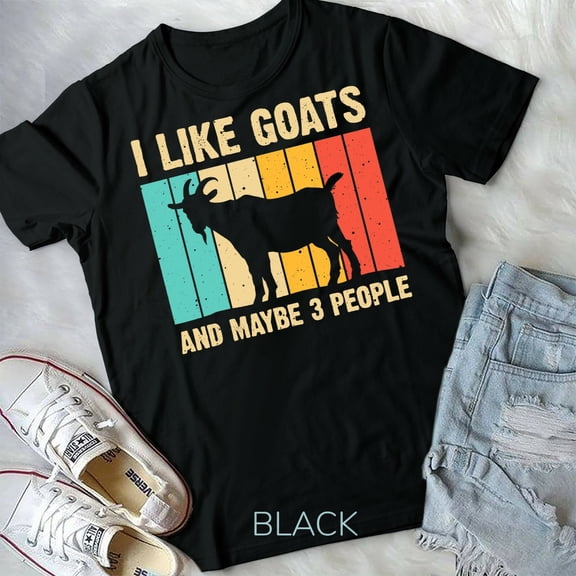 Funny Goat Art For Men Women Kids Farming Goat Lover Stuff Unisex Youth T-shirt