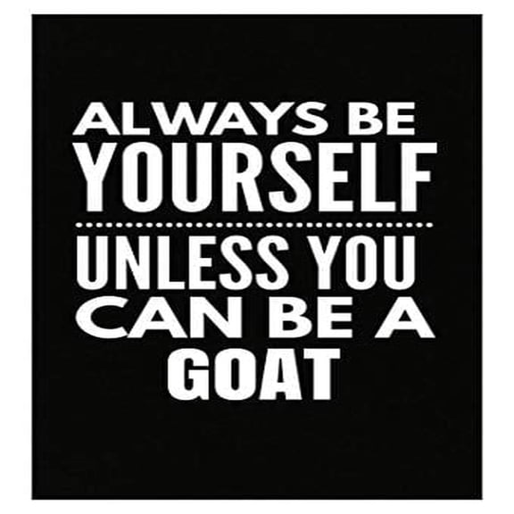 Funny Goat Poster - Wall Decor for Animal Lovers Gift