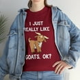 thumbnail image 1 of Funny Goat Gift I Just Really Like Goats OK T-Shirt, 1 of 2