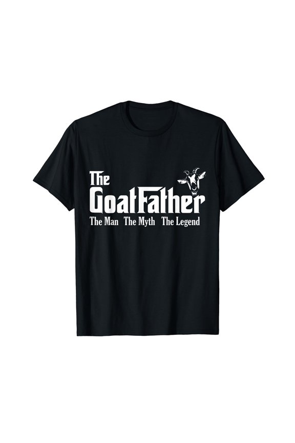 Funny Goat Lover Gifts For Dads and Men The Goat Father T-Shirt