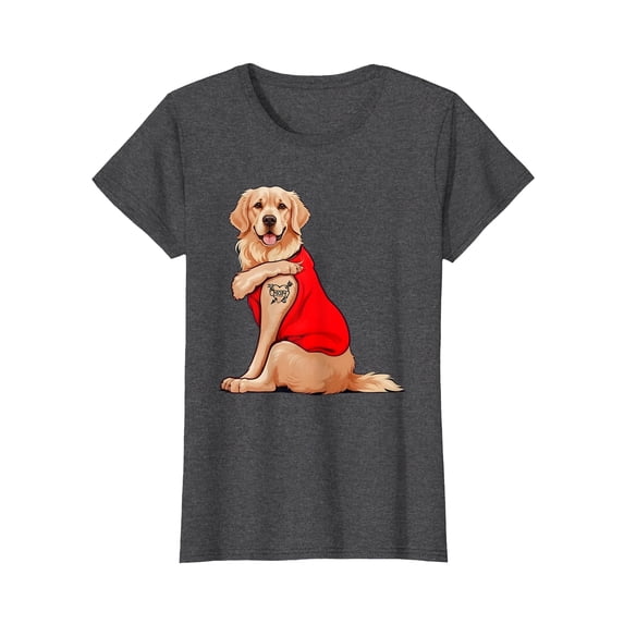 Funny Golden Retriever Graphic Comfort Colors T-Shirt for Dog Lovers
