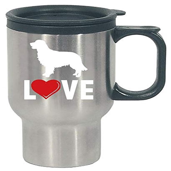 Funny Golden Retriever Travel Mug - Canine Humor for Pet Owners