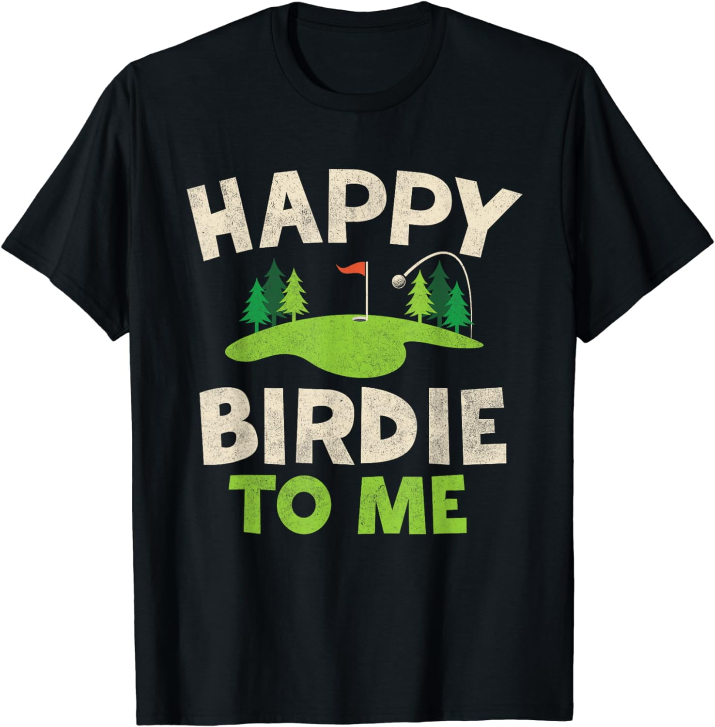Funny Golf Birthday Shirt Happy Birdie Golfer Kids Boys Men TShirt