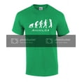 thumbnail image 1 of Funny Golf Evolution of Man Augusta Georgia Tournament Short Sleeve T-shirt-XXL Irish Green, 1 of 4