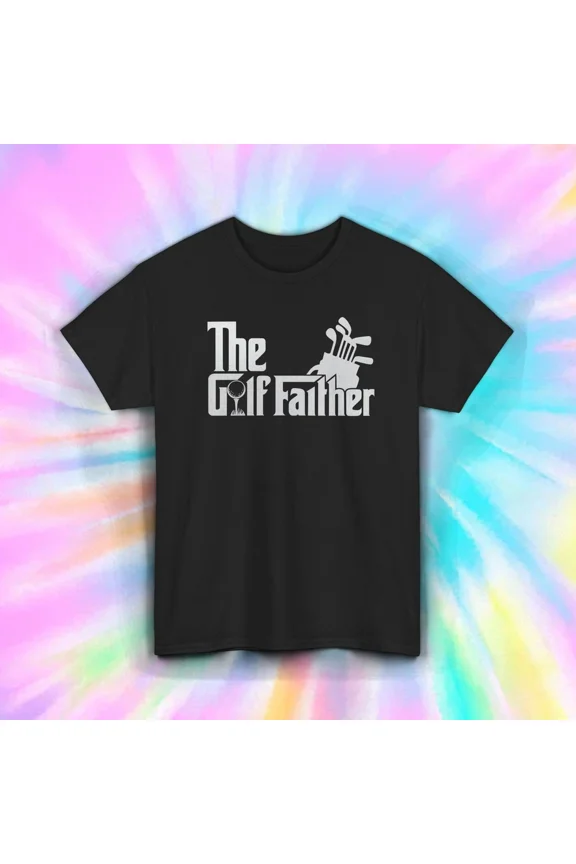 Funny Golf Father Golfer Dad Par Joke Gift for Him Father’s Day Unisex T-Shirt, up to Size 5XL