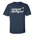 thumbnail image 1 of Funny Golf Legalize Mulligans Adult Short Sleeve T-Shirt-Navy-Large, 1 of 4