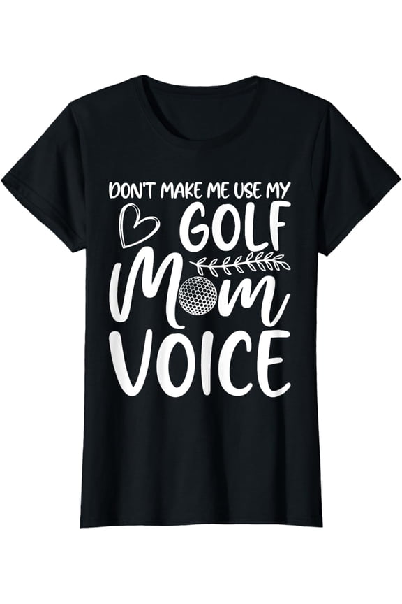 Funny Golf Mom Player Design T-Shirt