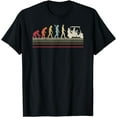 thumbnail image 1 of Funny Golf Shirt. Retro Style Evolution Of Man T-Shirt, 1 of 4