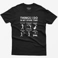 thumbnail image 1 of Funny Golfer T-Shirt: Things I Do In My Spare Time - Golf Edition, 1 of 4