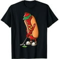 thumbnail image 1 of Funny Golfing Hot Dog Golf Gifts Shirts for Men Boys Golfer T-Shirt, 1 of 5