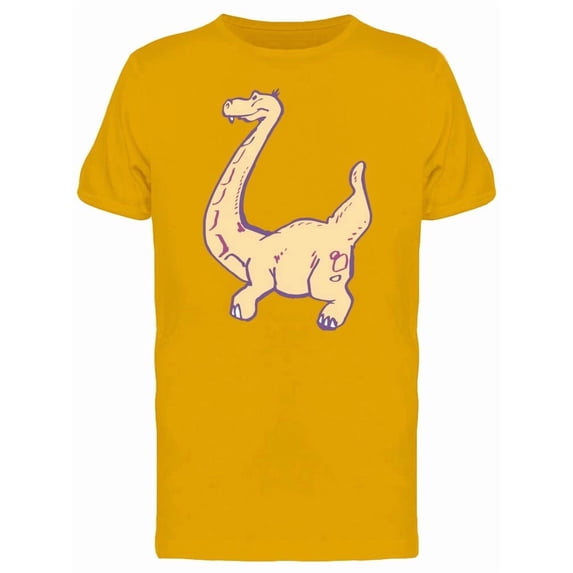 Funny Goofy Dinosaur Doodle Tee Men's -Image by Shutterstock