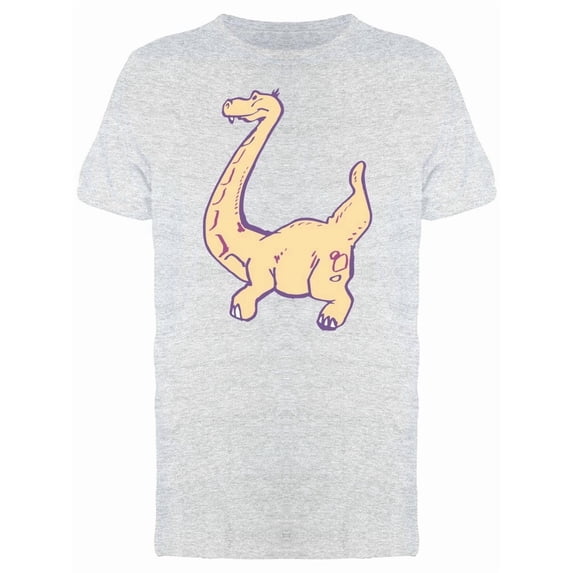 Funny Goofy Dinosaur Doodle Tee Men's -Image by Shutterstock