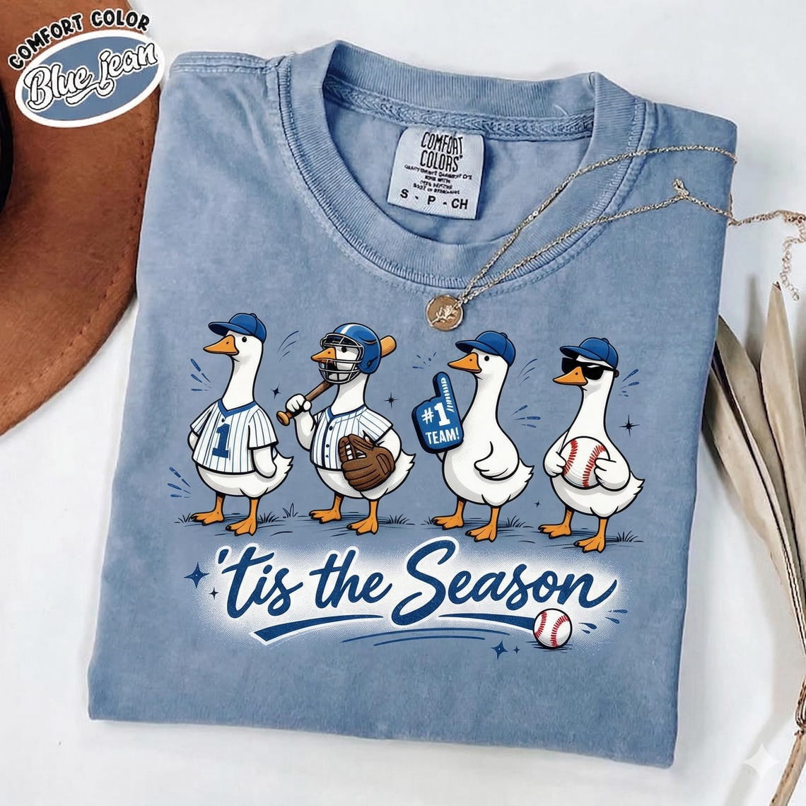 Funny Goose Baseball Shirt, Goose Game Day Tee, Retro Sports Fan Shirt
