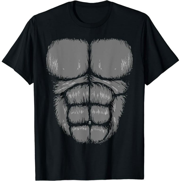 Funny Gorilla Chest Tshirt, Gorilla Costume Shirt Funny Gorilla Chest Tshirt, Gorilla Costume Shirt