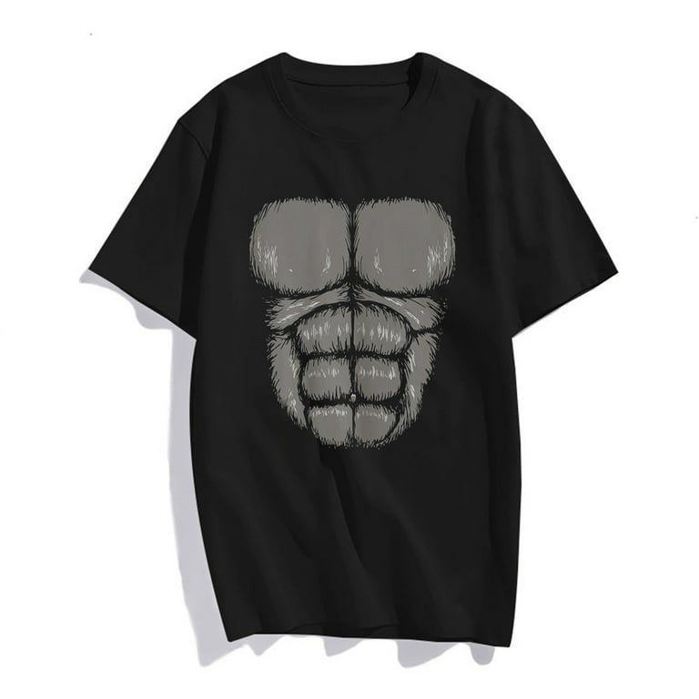 Funny Gorilla Chest Tshirt, Gorilla Costume Shirt Funny Gorilla Chest Tshirt, Gorilla Costume Shirt