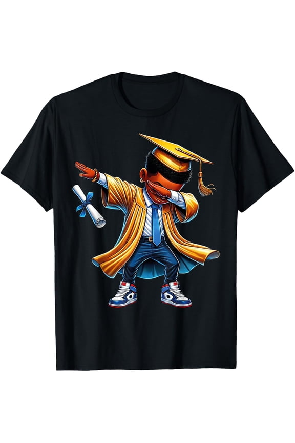 Funny Grad Gifts Dabbing Graduation Class Of 2026 T-Shirt