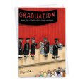 thumbnail image 1 of Funny Graduation Greeting Card with 5 x 7 Inch Envelope (1 Card) Do Your Laundry - Administrator Handing Out Laundry to Grads, 1 of 6