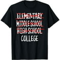 thumbnail image 1 of Funny Graduation High School 2023 High School Graduation T-Shirt Black 4X-Large, 1 of 4
