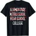 thumbnail image 1 of Funny Graduation High School 2023 High School Graduation T-Shirt Black Small, 1 of 4