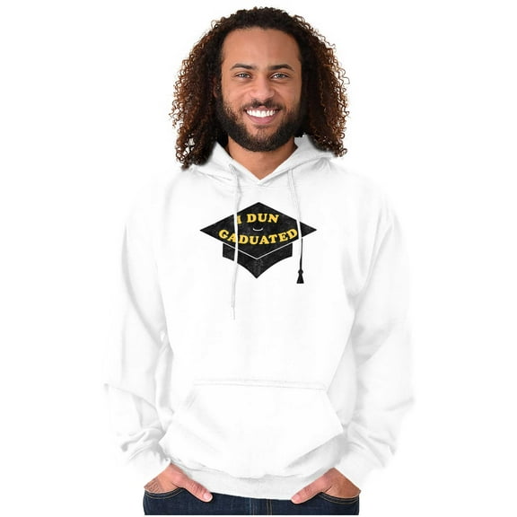 Funny Graduation I Done Graduated Hoodie Sweatshirt Women Men Brisco Brands M