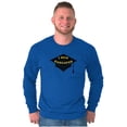 thumbnail image 1 of Funny Graduation I Done Graduated Long Sleeve TShirt Men Women Brisco Brands M, 1 of 6