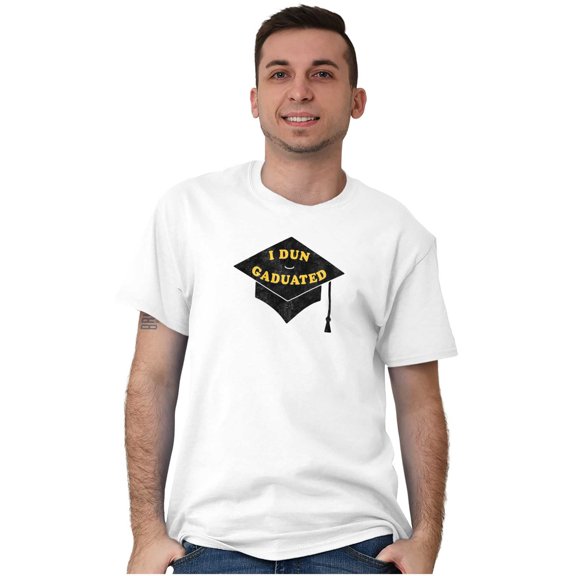Funny Graduation I Done Graduated Men's Graphic T Shirt Tees Brisco Brands X