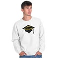 thumbnail image 1 of Funny Graduation I Done Graduated Unisex Plus Fleece Graphic Sweatshirt Brisco Brands 4X, 1 of 5