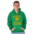 thumbnail image 1 of Funny Graduation Whew That Was Close Unisex Plus Fleece Graphic Hoodie Brisco Brands 5X, 1 of 5