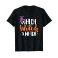 thumbnail image 1 of Funny Grammar Halloween Teachers Shirt Which Witch Is Which T-Shirt, 1 of 5