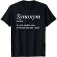 thumbnail image 1 of Funny Grammar Synonym Definition Word Used In Place Humor T-Shirt, 1 of 5