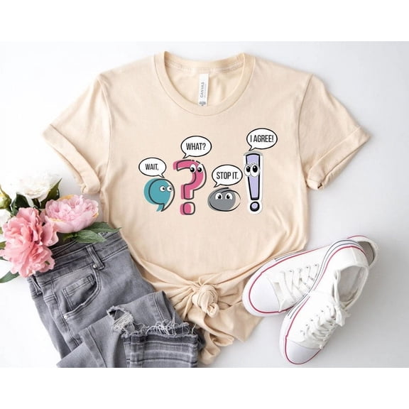 Funny Grammar Teacher Shirt, Punctuation English Teacher Gift, Wait What Stop It I Agree Shirt, Synonym Rolls Shirt, Teacher Day Shirt