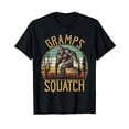 thumbnail image 1 of Funny Gramps Squatch Bigfoot T-Shirt for Family Matching Adventures, 1 of 5