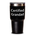 thumbnail image 1 of Funny Grandad Gifts - Certified Grandad Quote Tumbler for Men, 20oz or 30oz Capacity, Stainless Steel/Powder Coating, Gifts from Family, Gifts for Grandad, Father's Day Unique Gift, 1 of 4